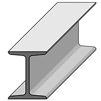 Wide Flange Steel Beams